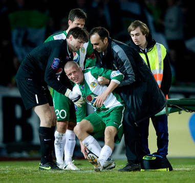 Patrik Gerrbrand, Hammarby, skada