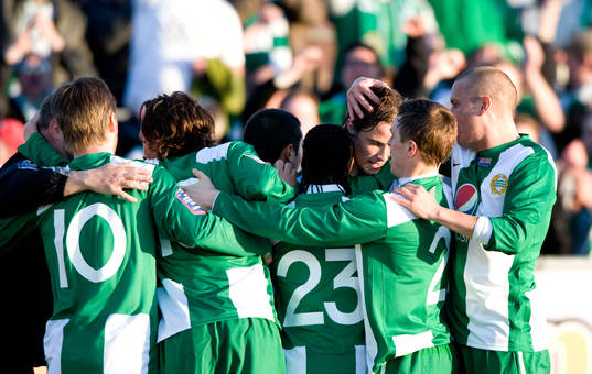 Linus Hallenius, Hammarby, jubel