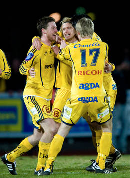 David Bennhage, Ängelholm, jubel