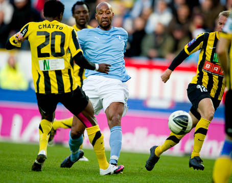 Dominic Chatto, Häcken och Jeffrey Aubynn, Malmö