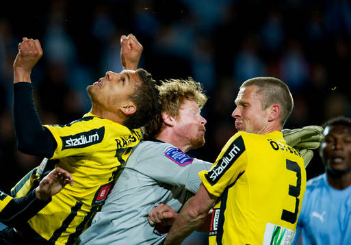 Mathias Ranégie, Christoffer Källqvist och Mattias