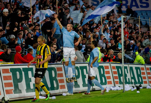 Guillermo Molins, Malmö, jubel
