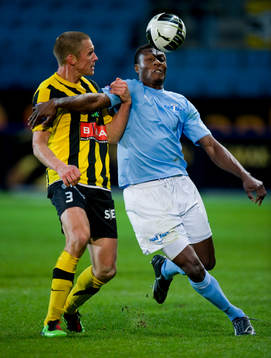 Edward Ofere, Malmö och Mattias Östberg, Häcken