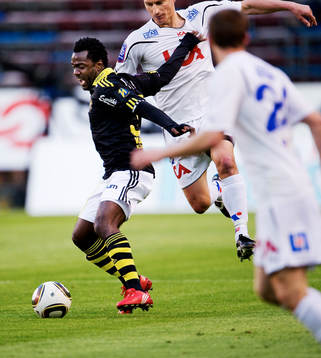 Dulee Johnson, AIK och Tomas Zvirgzdauskas, Halmstad