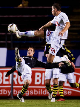 Emir Kujovic, Halmstad och Kenny Pavey, AIK