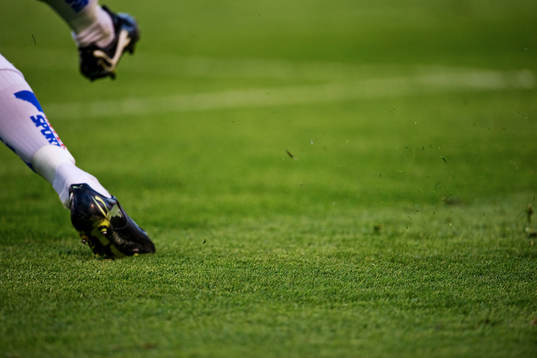 Fotboll, Allsvenskan, gräs