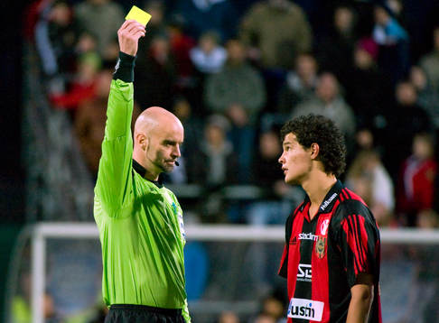 Stefan Johannesson, domare och Mauricio Albornoz,