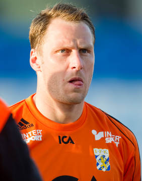 Fotboll, Allsvenskan, Kim Christensen, målvakt Göteborg