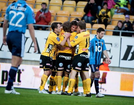 Denni Avdic, Elfsborg. Jubel