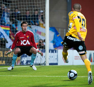 Tommi Vaiho, målvakt, Djurgården. Emir Bajrami,Elfsborg
