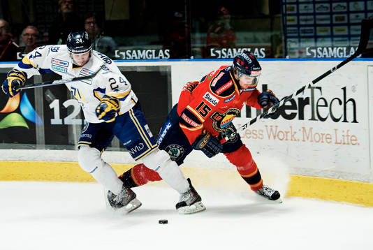 David Ullström, HV71, och Oscar Eklund, Djurgården