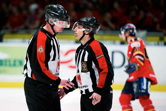 Marcus Vinnerborg och Wolmer Edqvist, domare