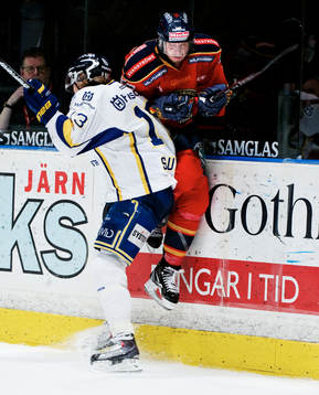 Oscar Sundh, HV71 och Andreas Holmqvist, Djurgården