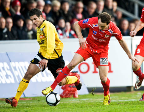 Moestafa el Kabir, Mjällbyr mot Stefan Larsson, Kalmar