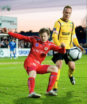 Mattias Johansson, Kalmar och Marcus Ekenberg, Mjällby