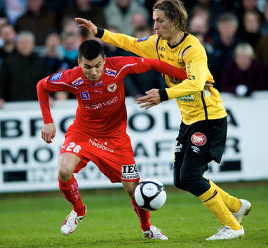 Emin Nouri, Kalmar och Tobias Grahn, Mjällby
