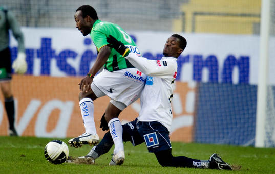 Reuben Ayarna, GAIS, Yussif Chibsah, Gefle