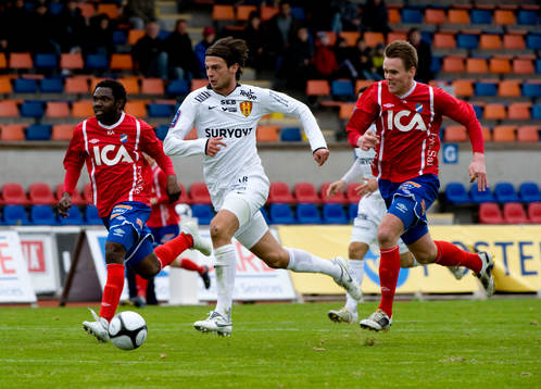 Besim Kunic, Syrianska, Charles Anderson och Mario Vasilj,