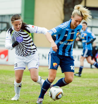 Josefine Alfsson, Malmö och Emma Lundh, Djurgården