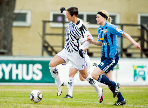 Therese Sjögran, Malmö och Alexandra Höglund, Djurgården