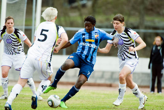 Sarah Michel, Djurgården och Linda Forsberg, Malmö