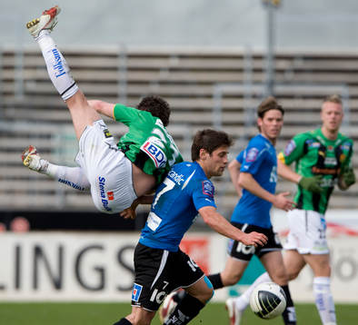 Mikael Görlitz, Halmstad, Eyjólfur Hédinsson, GAIS