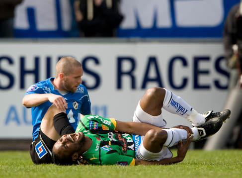 Richard  Ekunde, GAIS, skada