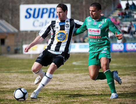 Johan Persson, Landskrona. Arach Bayat, Ljungskile