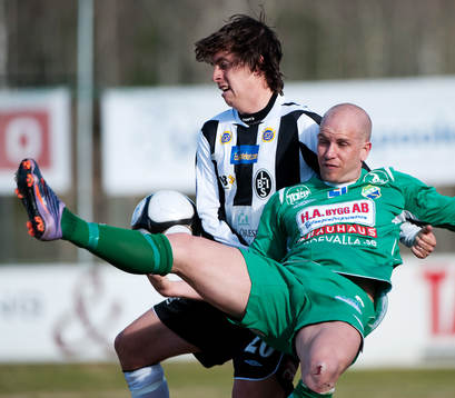 Linus Olsson, Landskrona. Andreas Lind, Ljungskile