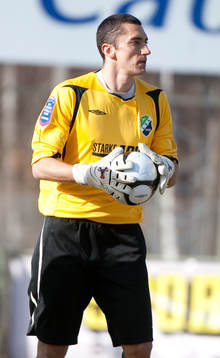 Nick Noble, målvakt Ljungskile