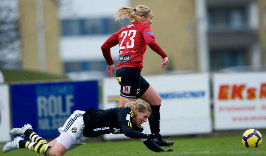 Margret Lara Vidarsdottir, Kristianstad får Linda