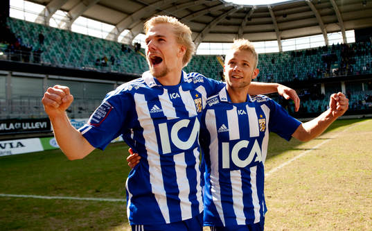 Erik Lund, Robin Söder, IFK Göteborg jubel