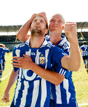 Hjalmar Jonsson, Ragnar Sigurdsson, jubel, glädje