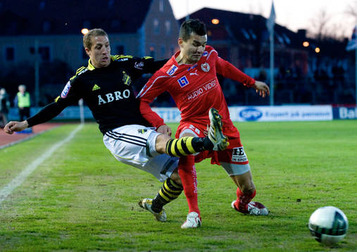 Kenny Pavey, AIK och Emin Nouri, Kalmar