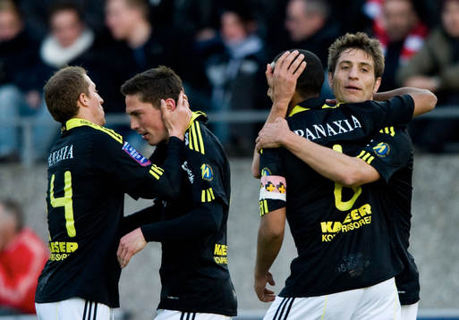 0-1 Miran Burgic grattas. Jubel, glädje, kram