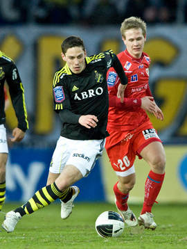 Erik Israelsson, Kalmar och Miran Burgic, AIK