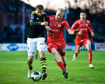 Kenny Pavey, AIK och Tobias Eriksson, Kalmar