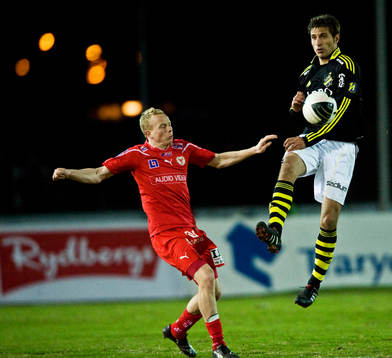 Tobias Eriksson, Kalmar och Sebastian Eguren, AIK