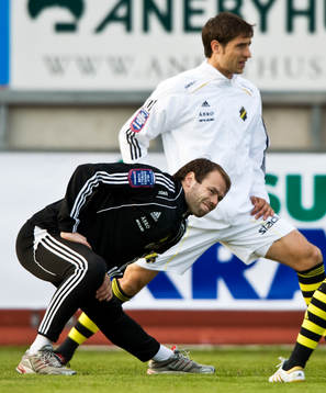 Andreas Alm, tränare, stretch, uppvärmning