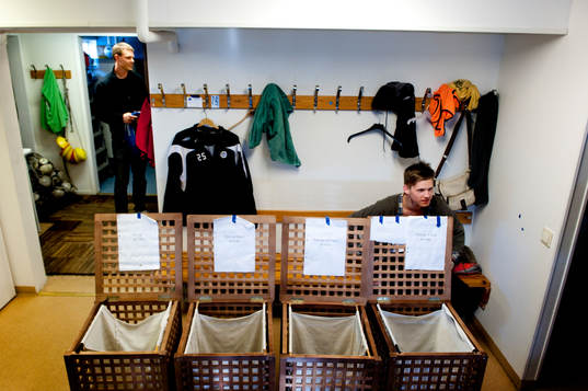 Fotboll, division 2, Utsikten tränar, träning.