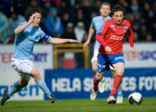 Ardian Gashi, Helsingborg steget före Daniel Andersson,