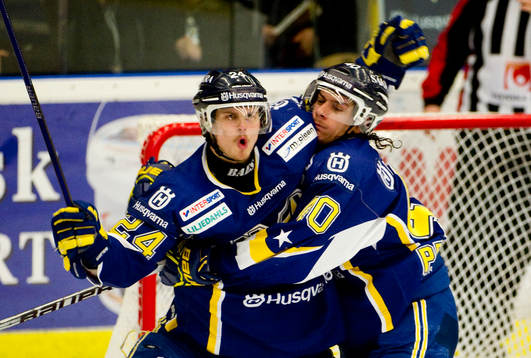 David Ullström, André Petersson, HV71 jubel