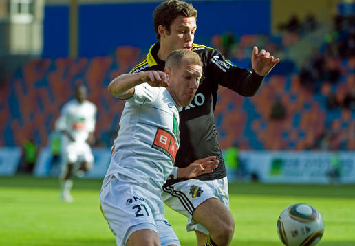 Bläddra bland fler bilder av Fotboll, Allsvenskan, AIK - Häcken