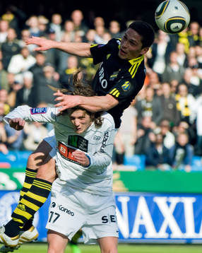 Emil Wahlström, Häcken och Miran Burgic, AIK