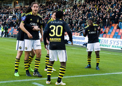 Niklas Backman, Miran Burgic, Martin Kayongo-Mutumba och