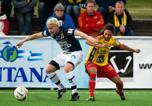 Emelie Johnsson, Kristianstad och Lisa Klinga, Tyresö