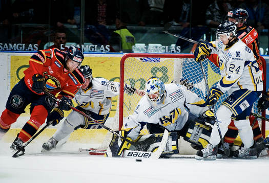 Ishockey, Elitserien, final 6, Djurgården - HV71