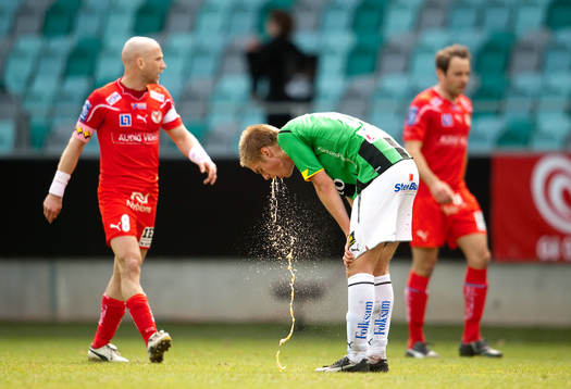 Johan Mårtensson, GAIS, kräks