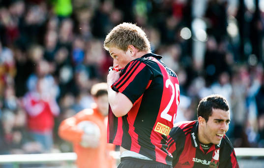 John Guidetti, BP, jubel