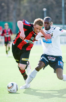 John Guidetti, BP och Omar Jawo, Gefle